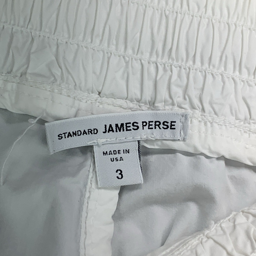 James Perse Women's Poplin Casual Relaxed Comfort Drawstring Pants Size 3 (L) - Picture 7 of 15